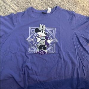 Disney Purple Minnie Mouse Short Sleeve Tee